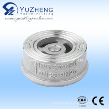 Válvula de retenção de aço inoxidável Wafer Fabricante na China